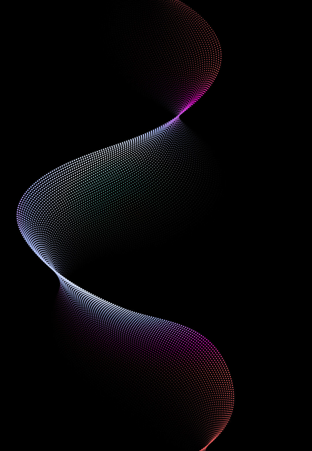 Content System Visualization Abstract digital flow representing ideas
